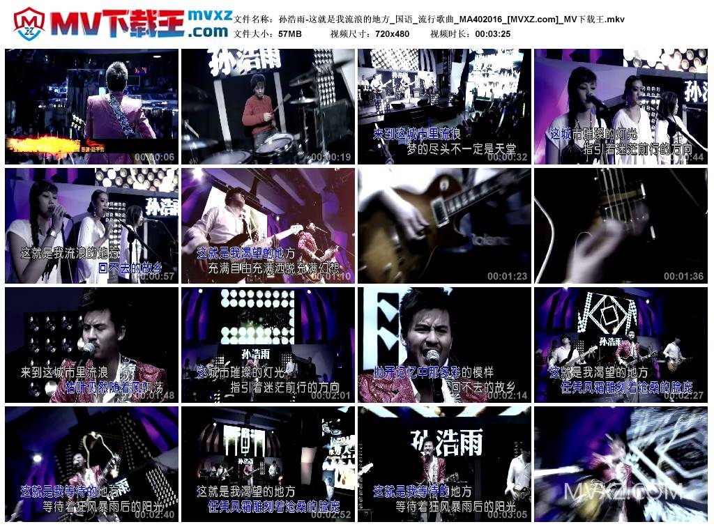孙浩雨-这就是我流浪的地方_国语_流行歌曲_MA402016
